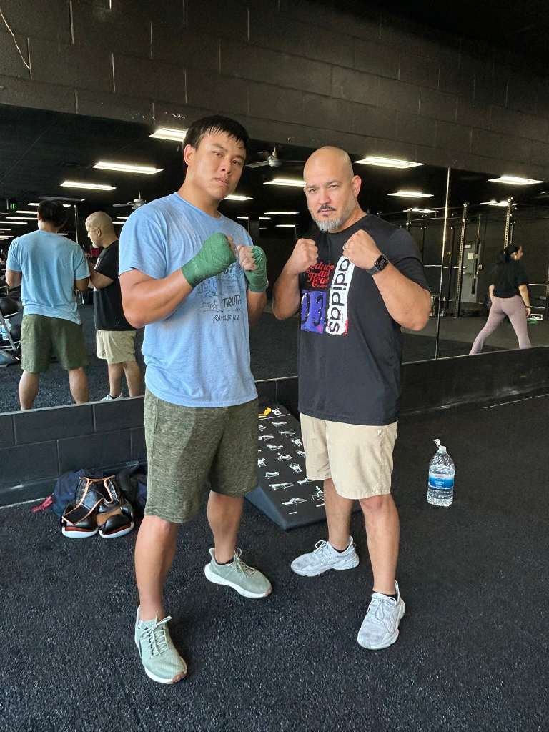 Boxing stance